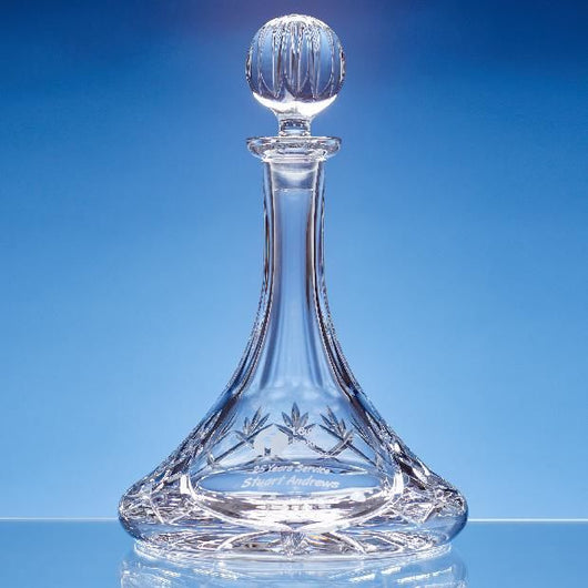 Blenheim ship's decanter (AVAILABLE TO ORDER)