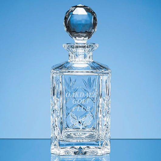 Blenheim square decanter