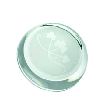 Galway Crystal paperweight