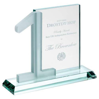 Jade Number 1 plaque