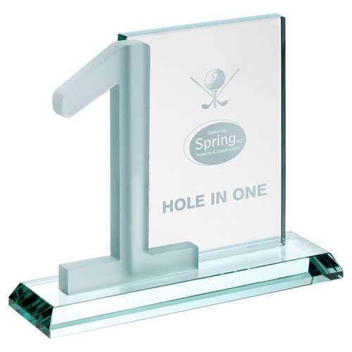 Jade Hole in One plaque