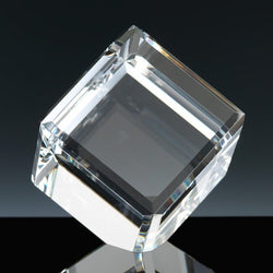 WhiteFire optical crystal balancing cube