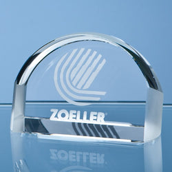 Optical crystal magnifier paperweight