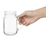Olympia handled jam jar glass