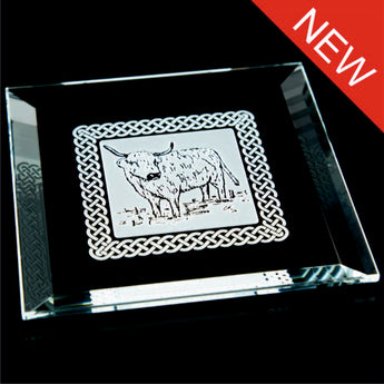 Glass coaster